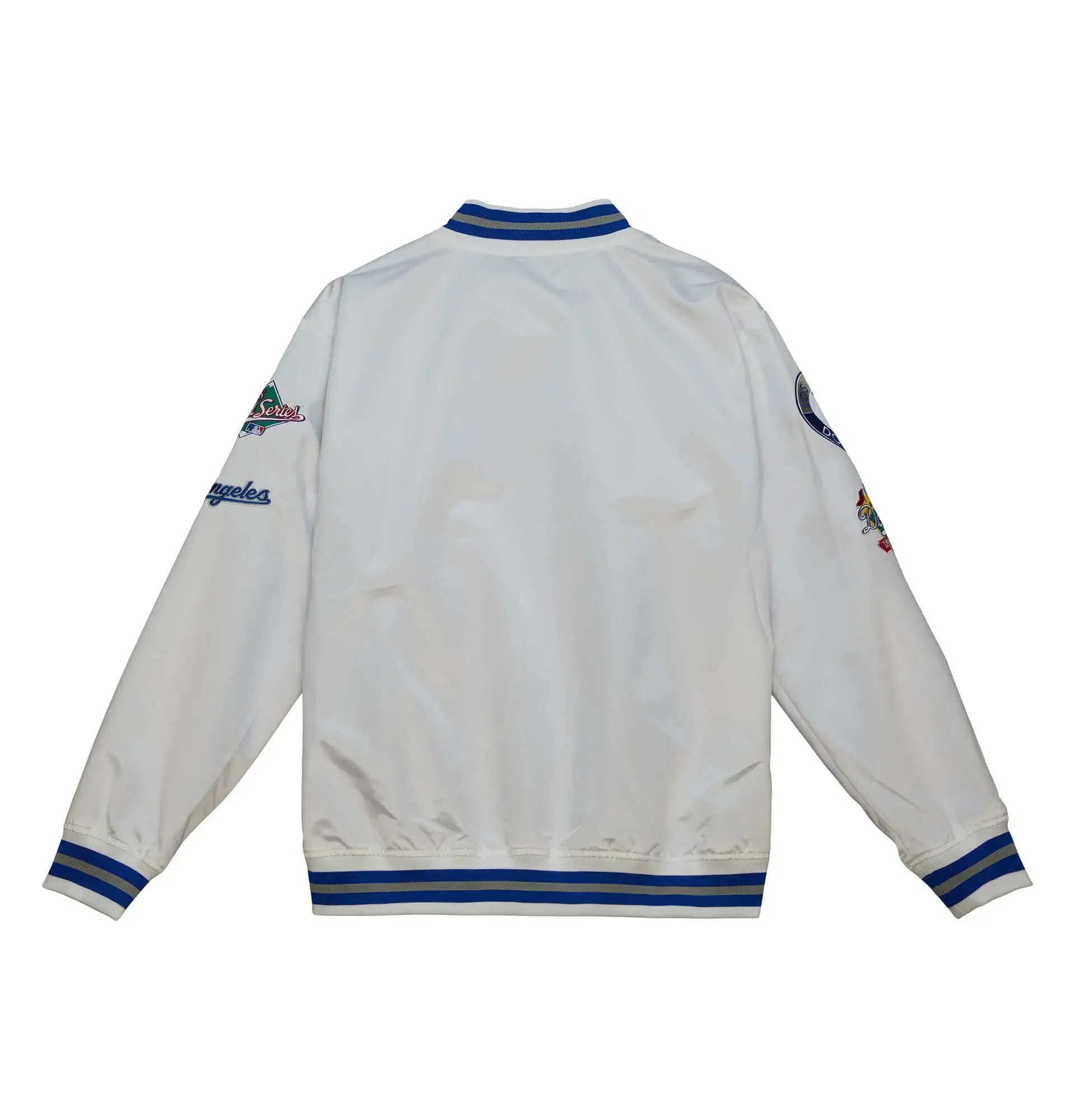 Los-Angeles-Dodgers-City-Collection-Lightweight-Satin-Varsity-Jacket-leather moto 2