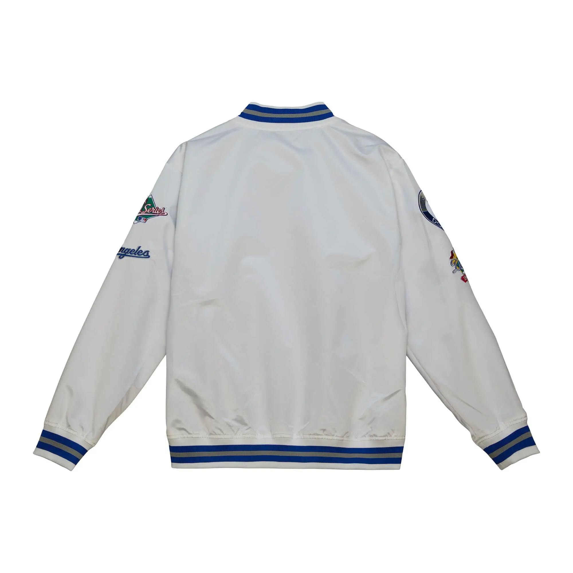 Los-Angeles-Dodgers-City-Collection-Lightweight-Satin-Varsity-Jacket-leather moto 2