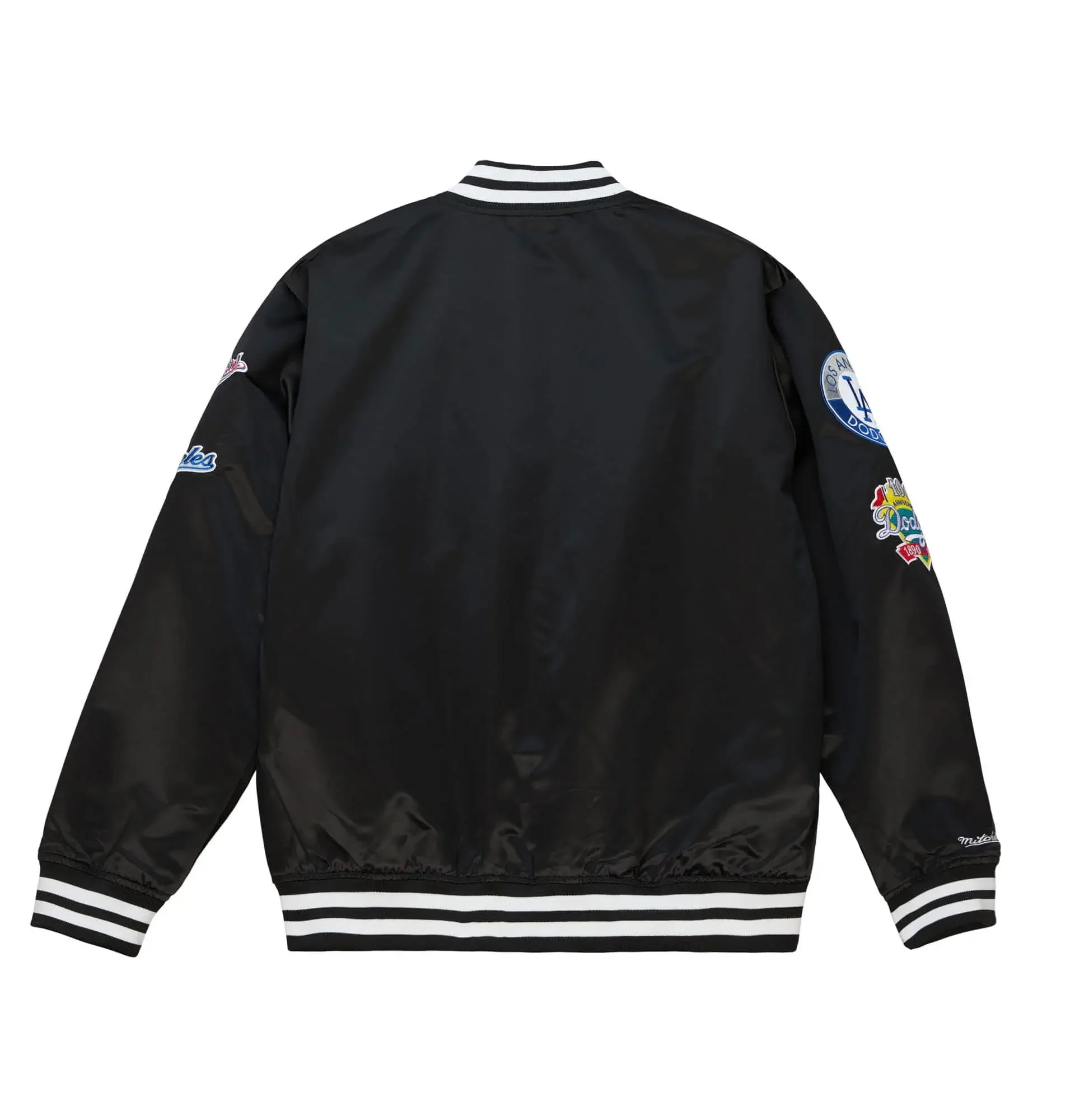 Los-Angeles-Dodgers-City-Collection-Varsity-Jacket-leather moto 2