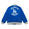 Los-Angeles-Dodgers-Heavyweight-Blue-Satin-Jacket-leather moto 2