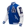 Los-Angeles-Dodgers-Mashup-Wool-And-Leather-Varsity-Jacket-leather moto 1