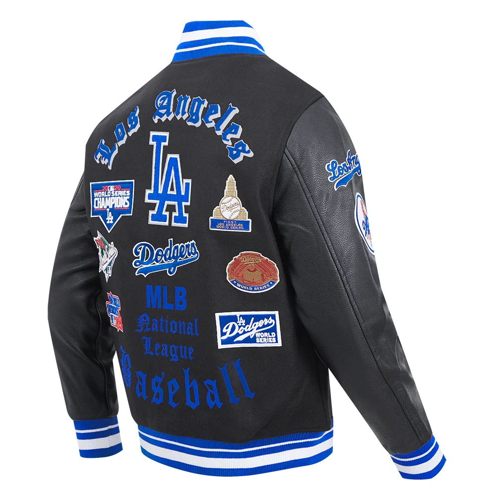 Los-Angeles-Dodgers-Old-English-Black-Wool-And-Leather-Varsity-Jacket-3