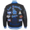 Los-Angeles-Dodgers-Old-English-Black-Wool-And-Leather-Varsity-Jacket-4