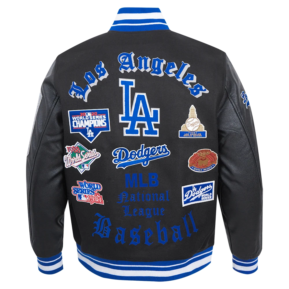 Los-Angeles-Dodgers-Old-English-Black-Wool-And-Leather-Varsity-Jacket-4