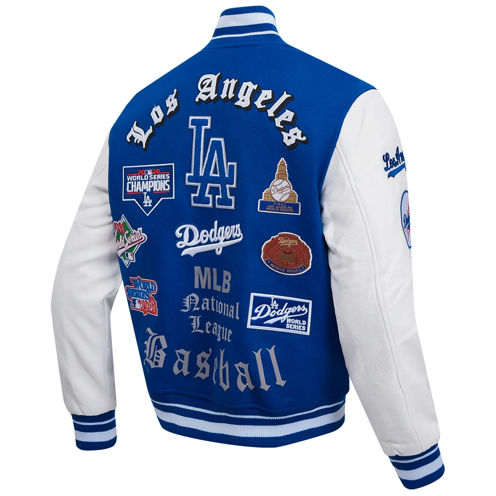 Los-Angeles-Dodgers-Old-English-Blue-And-White-Varsity-Jacket-leather moto 3