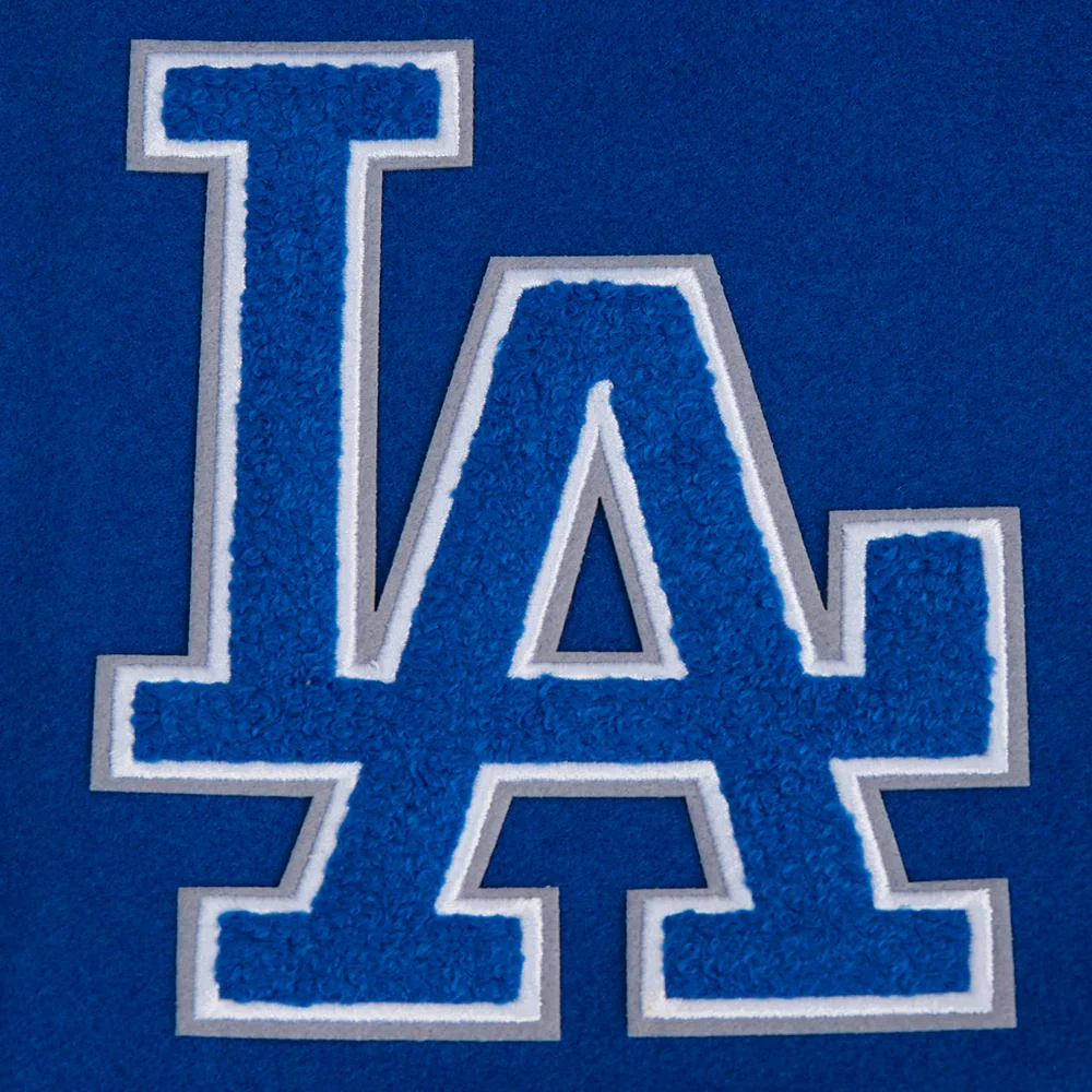 Los-Angeles-Dodgers-Old-English-Blue-And-White-Varsity-Jacket-leather moto 5
