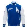Los-Angeles-Dodgers-Script-Tail-Blue-And-White-Varsity-Jacket-leathe moto2