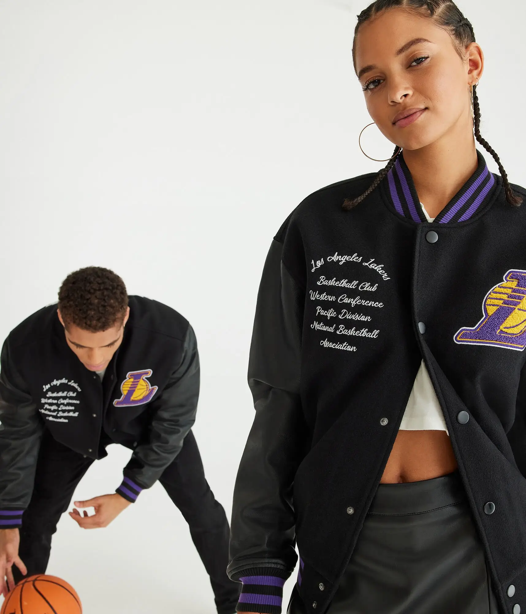 Los-Angeles-Lakers-Bomber-Couple-Varsity-Jacket-LeatherMoto