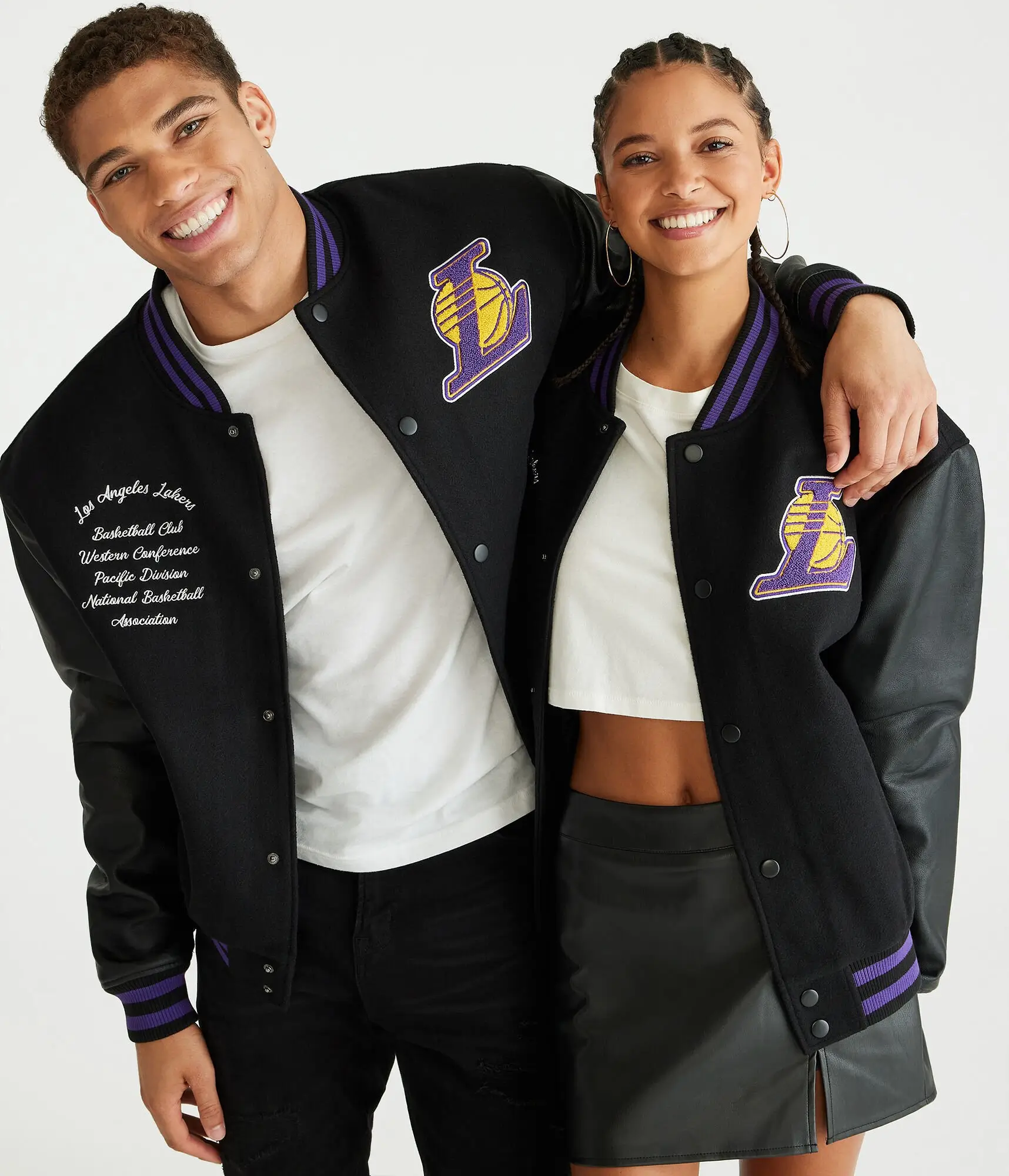 Los-Angeles-Lakers-Bomber-Couple-Varsity-Jacket-LeatherMoto
