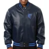 Memphis-Grizzlies-Leather-Varsity-Navy-Jacket-LeatherMoto