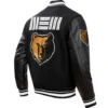 Memphis-Grizzlies-Wool-Leather-Black-Varsity-Jacket-LeatherMoto