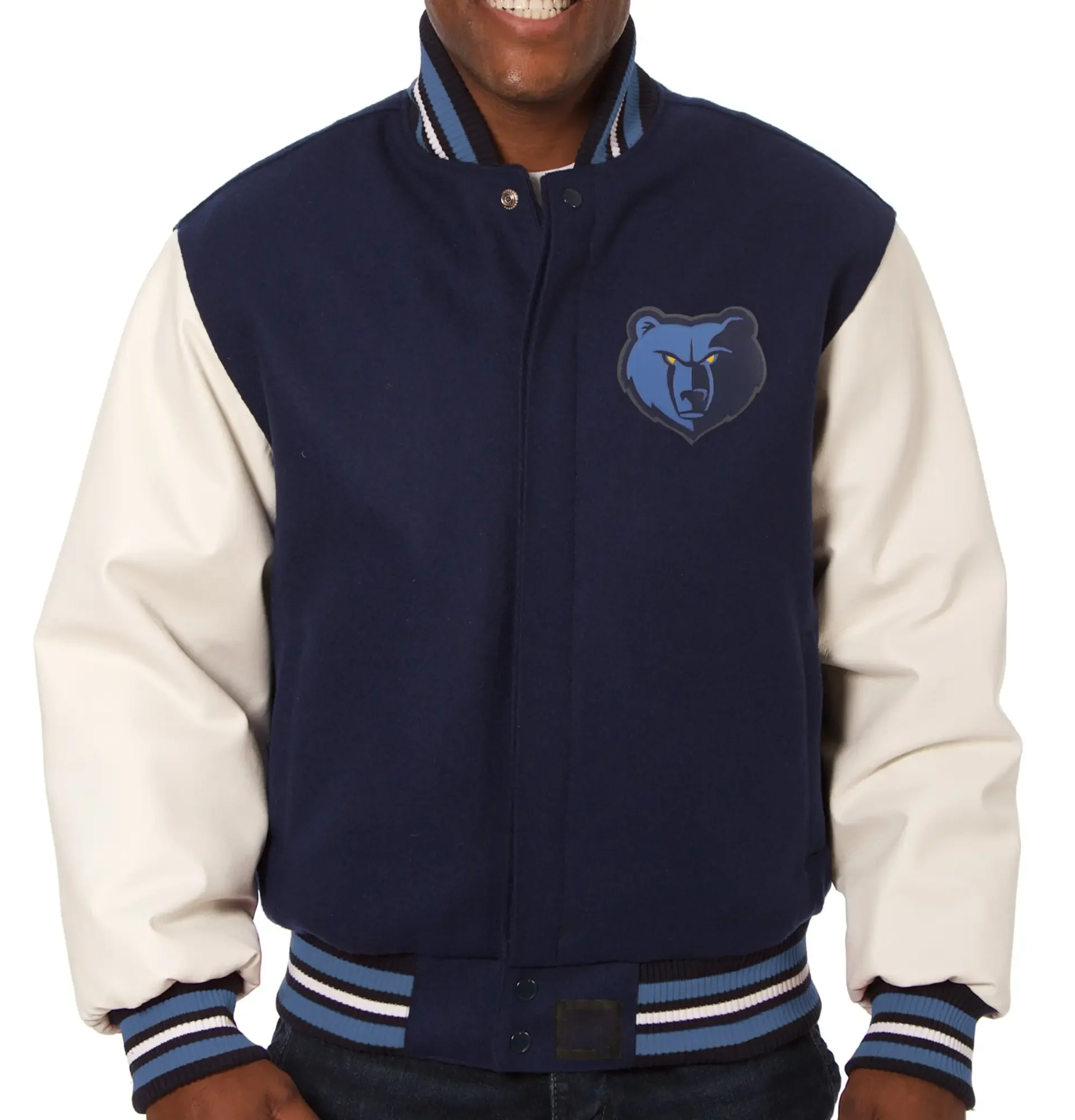 Memphis-Grizzlies-Wool-Leather-Varsity-Jacket-Navy-White-LeatherMoto