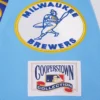 Milwaukee-Brewers-Baseball-Team-Players-Wool-Leather-Varsity-Jacket-leather moto 4
