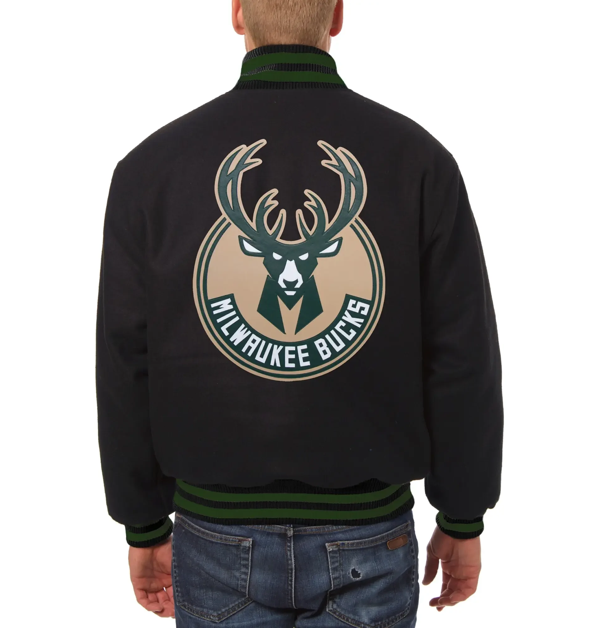 Milwaukee-Bucks-Logo-Big-Tall-Black-Wool-Varsity-Jacket-LeatherMoto