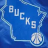 Milwaukee-Bucks-Pro-Standard-202324-City-Edition-Royal-Satin-Varsity-Jacket-LeatherMoto