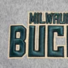 Milwaukee-Bucks-Pro-Standard-Heather-Crest-Emblem-Full-Snap-Gray-Varsity-Jacket-LeatherMoto