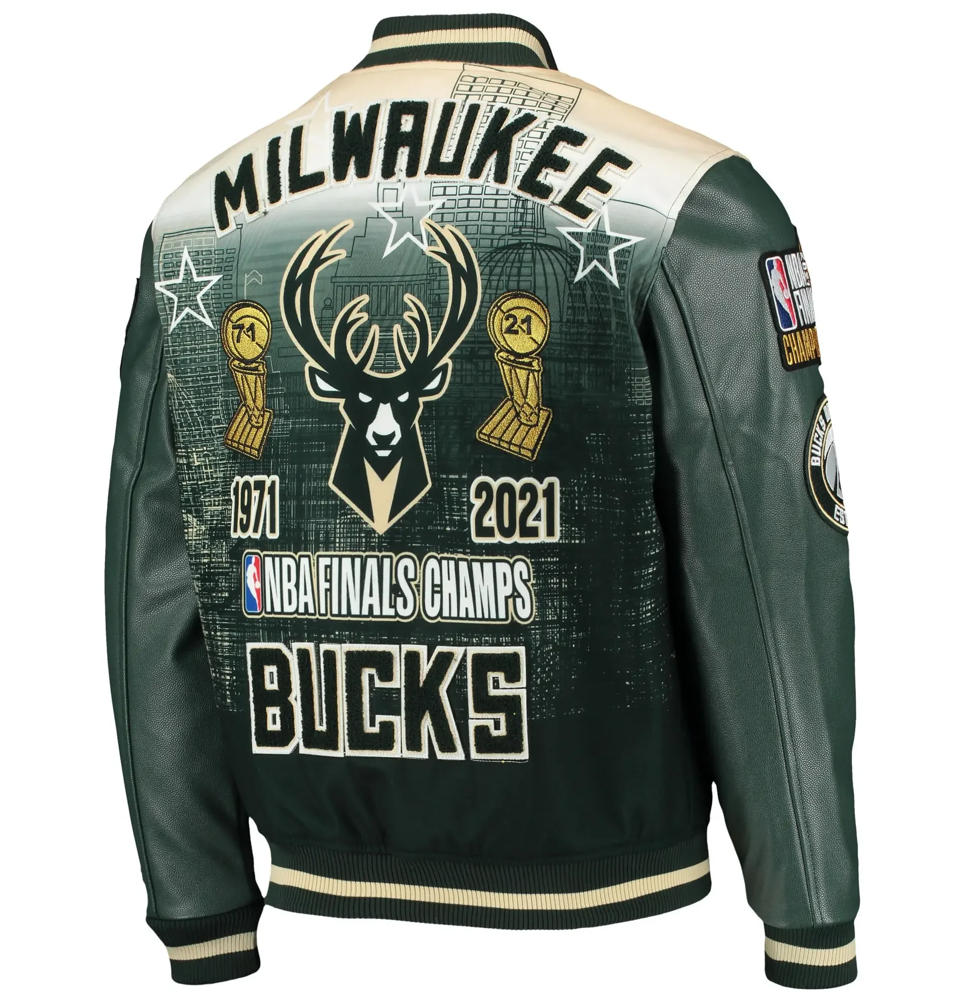 Milwaukee-Bucks-Pro-Standard-Remix-Varsity-Full-Zip-Green-Varsity-Jacket-LeatherMoto