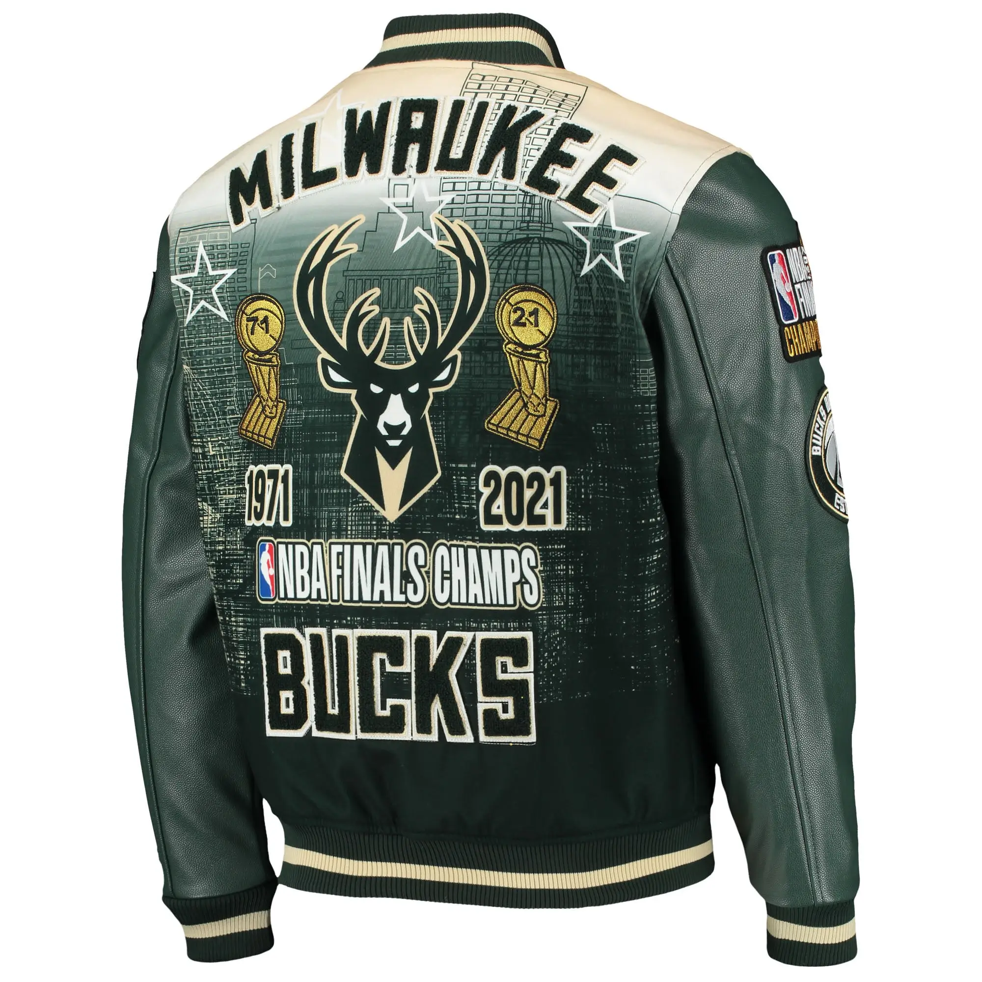 Milwaukee-Bucks-Pro-Standard-Remix-Varsity-Full-Zip-Green-Varsity-Jacket-LeatherMoto