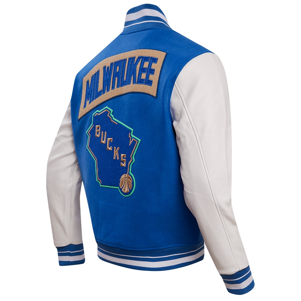 Milwaukee-Bucks-Pro-Standard-Royal-City-Edition-Varsity-Jacket-LeatherMoto