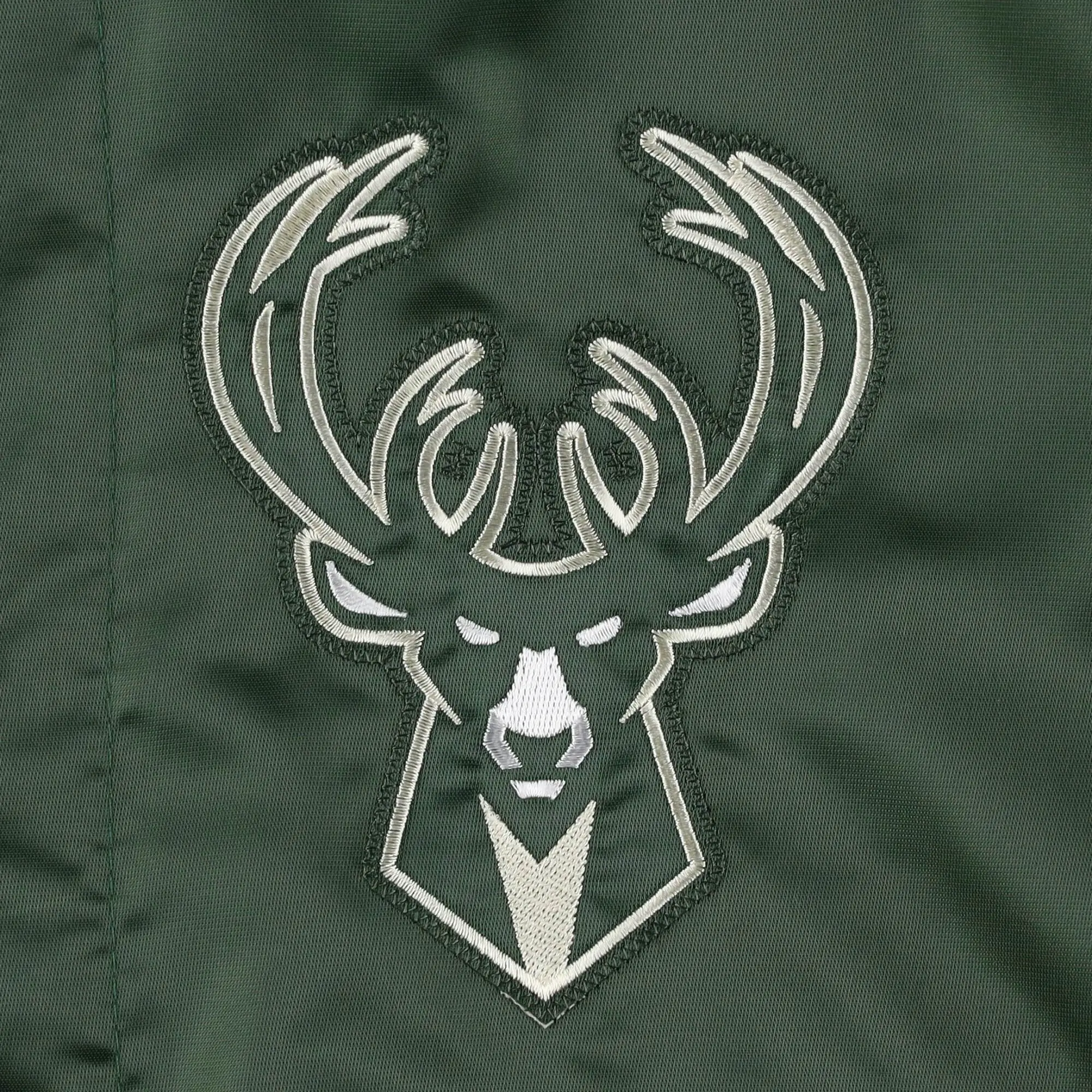 Milwaukee-Bucks-Starter-Hunter-Force-Play-Green-Satin-Varsity-Jacket-LeatherMoto