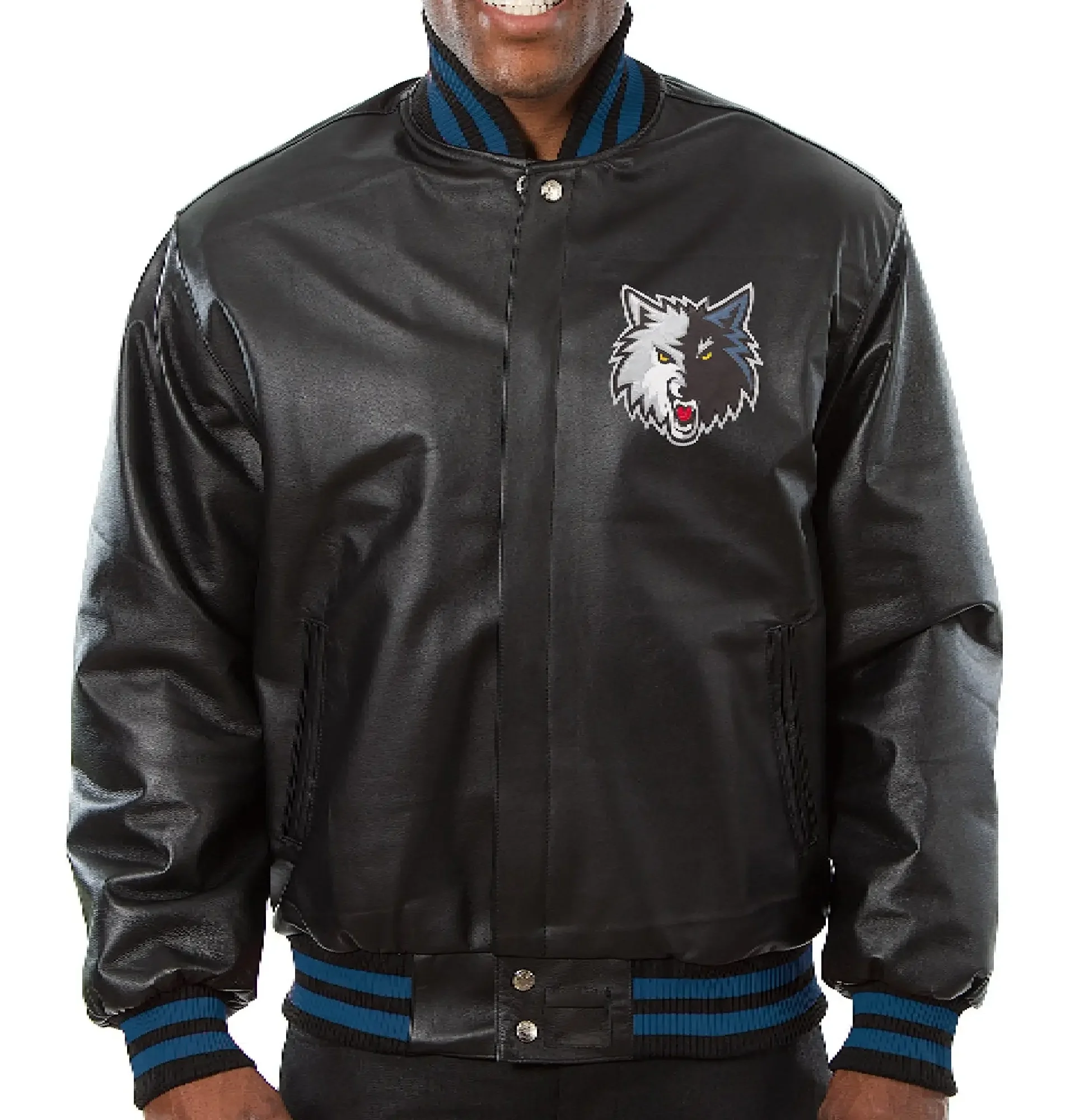 Minnesota-Timberwolves-Domestic-Black-Leather-Varsity-Jacket-LeatherMoto