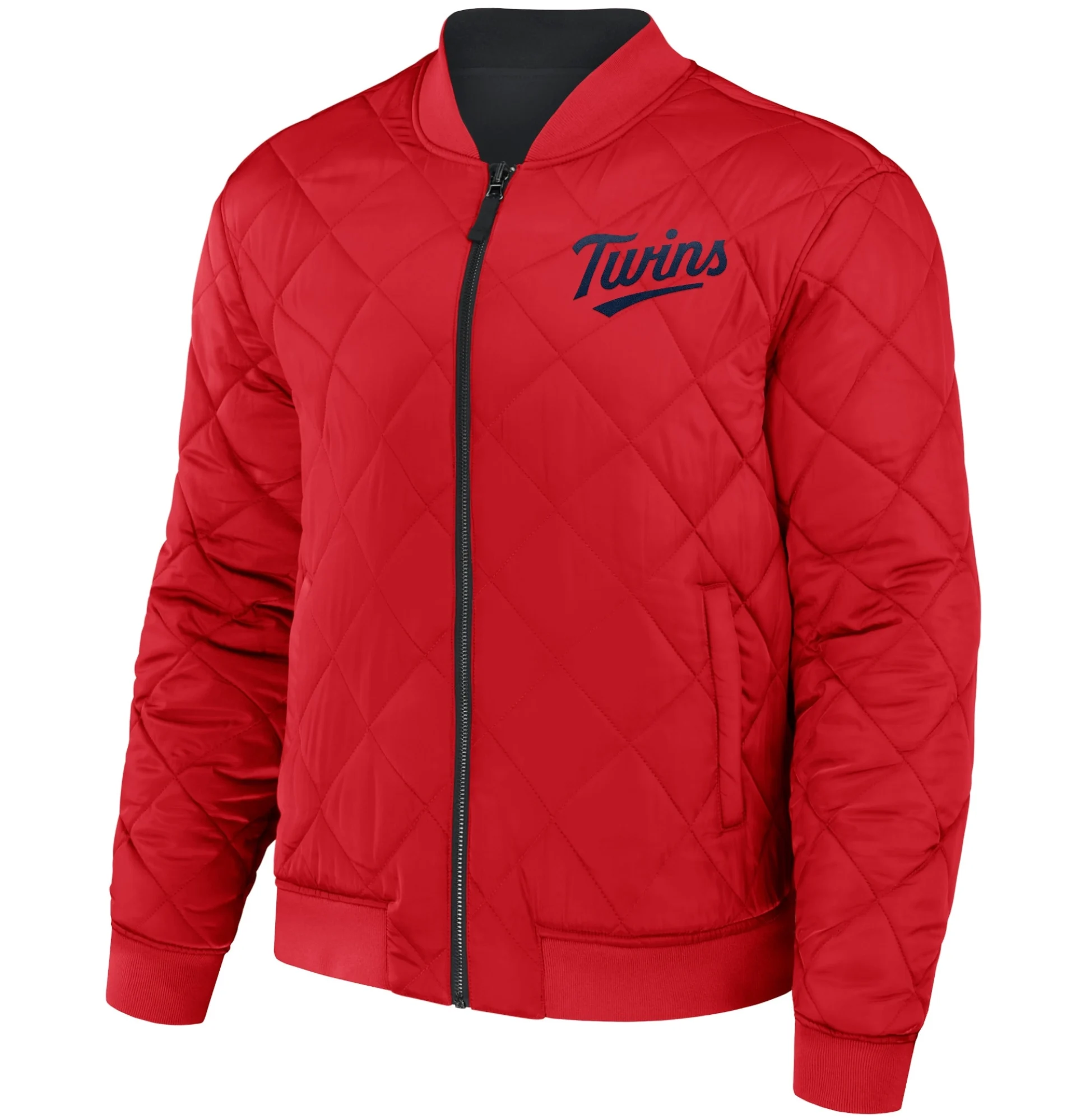 Minnesota-Twins-Darius-Rucker-Reversible-Full-Zip-Bomber-Varsity-Jacket-LEATHER MOTO3