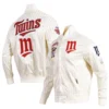 Minnesota-Twins-Pro-Standard-Cooperstown-Pinstripe-Full-Snap-Satin-Jacket-LEATHER MOTO 3