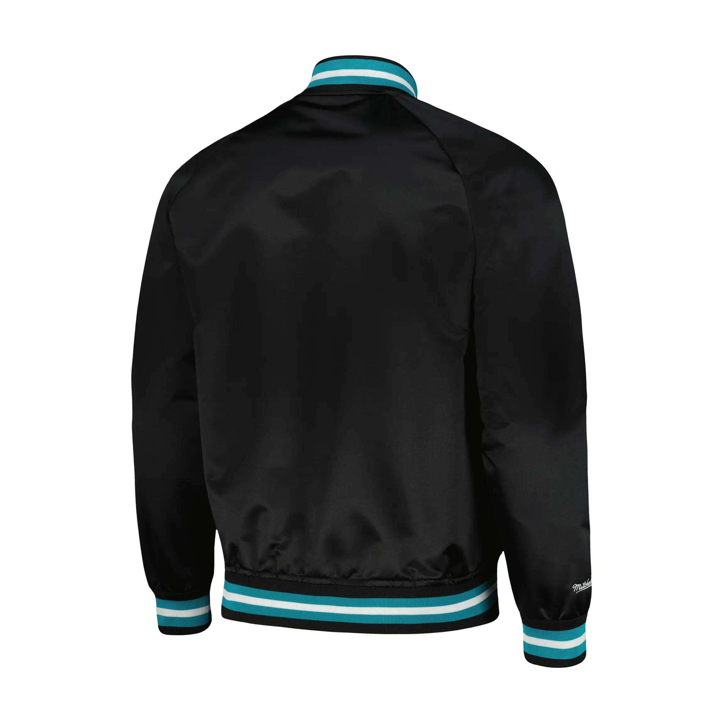 NBA-Mens-Charlotte-Hornets-Black-Hardwood-Classics-Varsity-Jacket-LeatherMoto