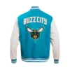 NBA-Mens-Charlotte-Hornets-Varsity-Jacket-Wool-Leather-LeatherMoto