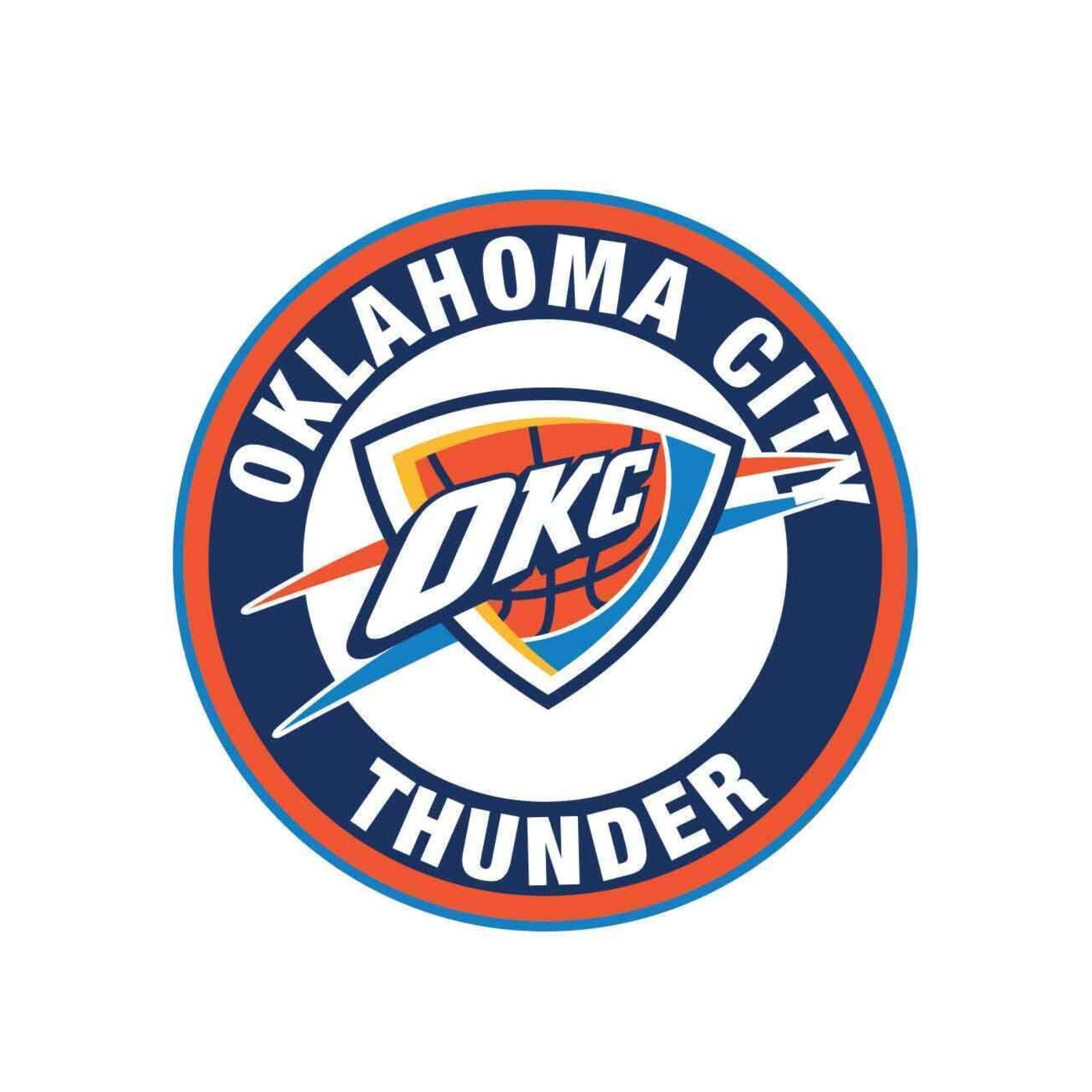 NBA oklahoma city thunder Team Logo (1)