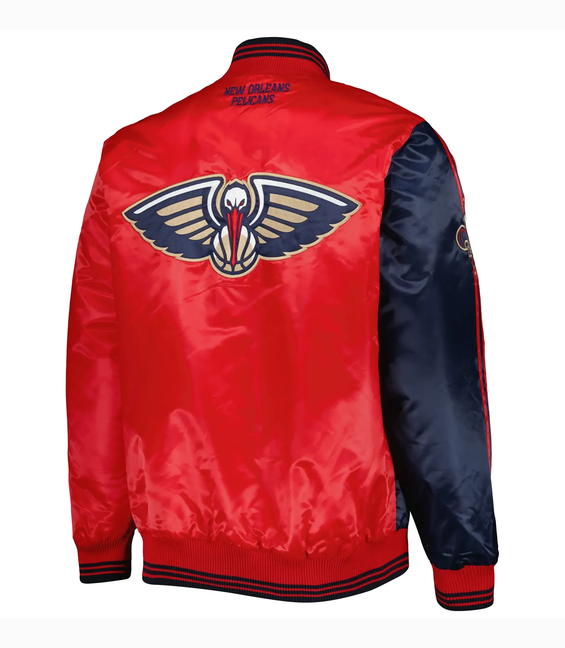 New-Orleans-Pelicans-Fast-Break-Satin-Varsity-Jacket-LeatherMoto