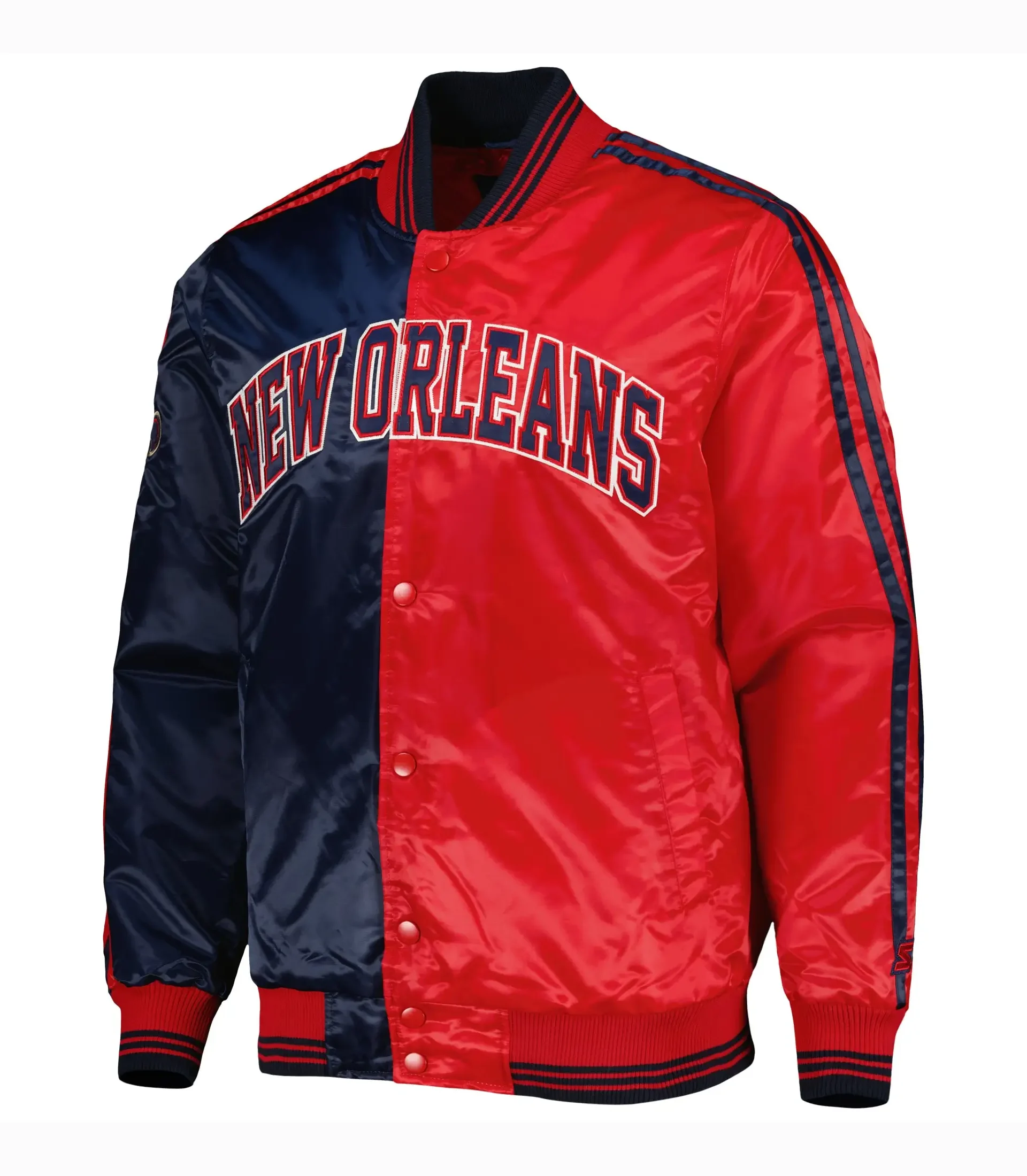 New-Orleans-Pelicans-Fast-Break-Satin-Varsity-Jacket-LeatherMoto