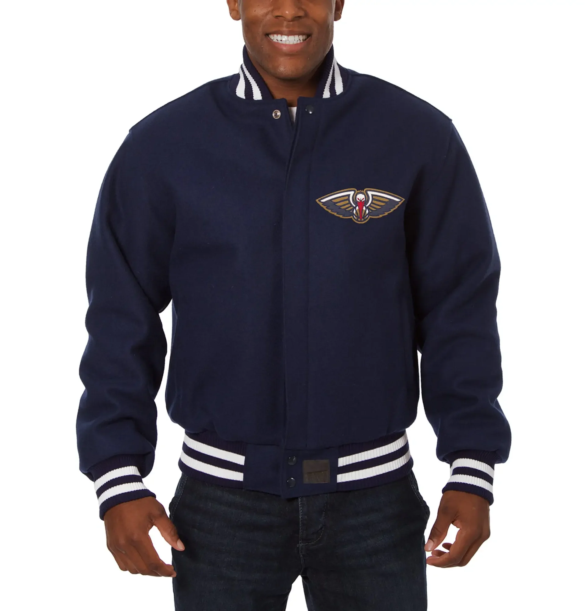 New-Orleans-Pelicans-Wool-Varsity-Jacket-with-Front-Logo-LeatherMoto