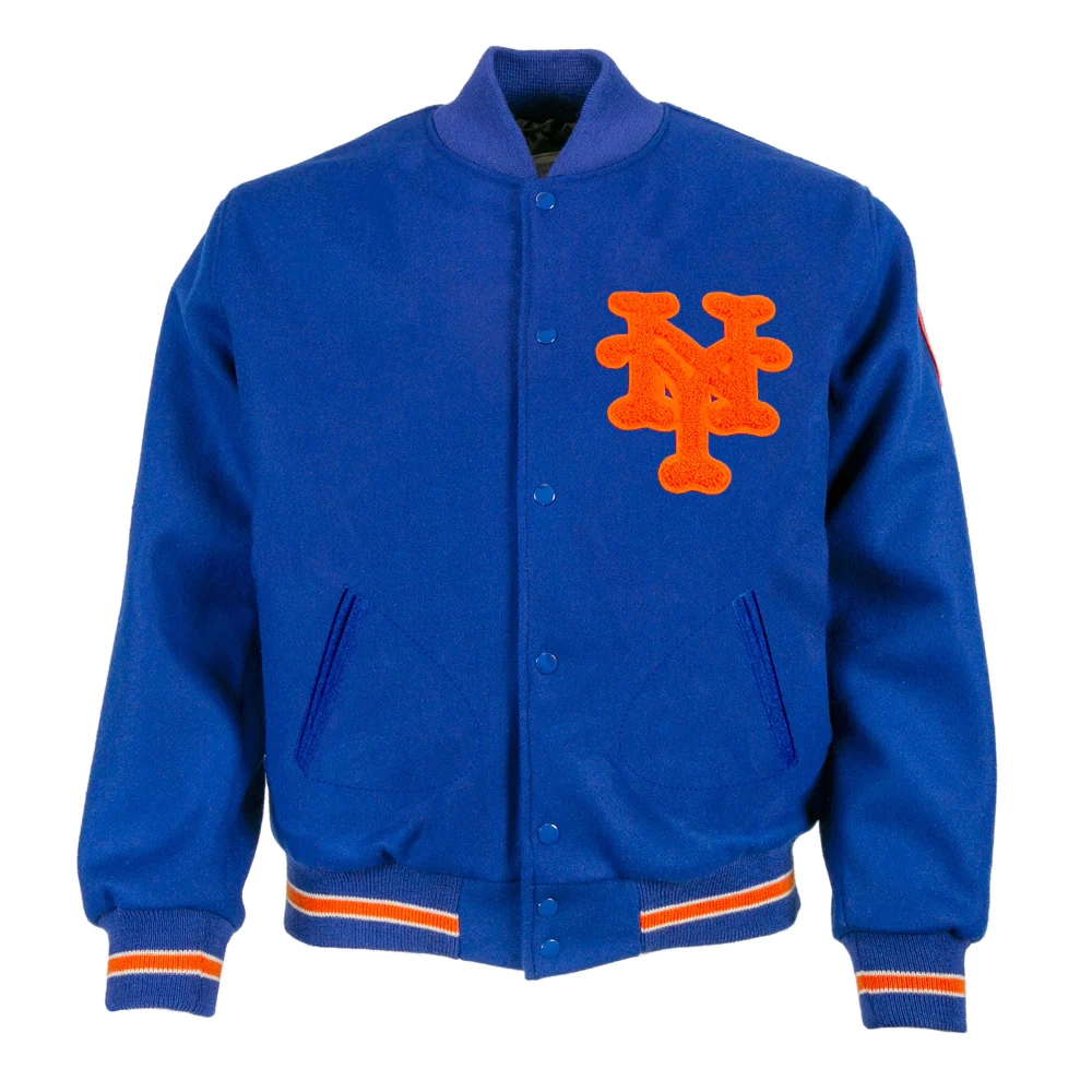 New-York-Mets-1969-Authentic-Wool-Varsity-Jacket-leather moto 1