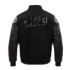 New-York-Mets-Triple-Black-Wool-And-Leather-Varsity-Jacket-leathe moto 4