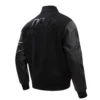 New-York-Mets-Triple-Black-Wool-And-Leather-Varsity-Jacket-leathe rmoto 3