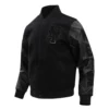 New-York-Mets-Triple-Black-Wool-And-Leather-Varsity-Jacket-leather moto 1