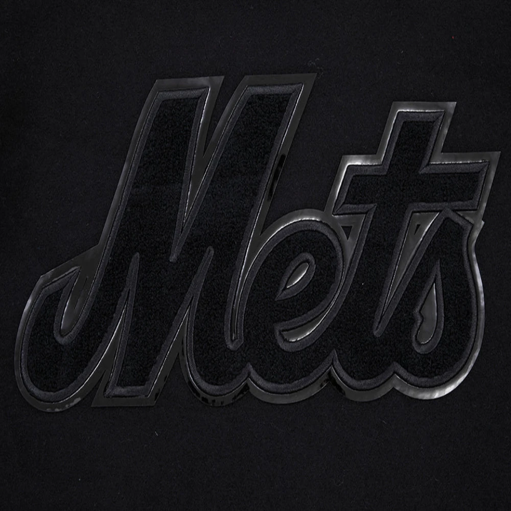 New-York-Mets-Triple-Black-Wool-And-Leather-Varsity-Jacket-leather moto 5