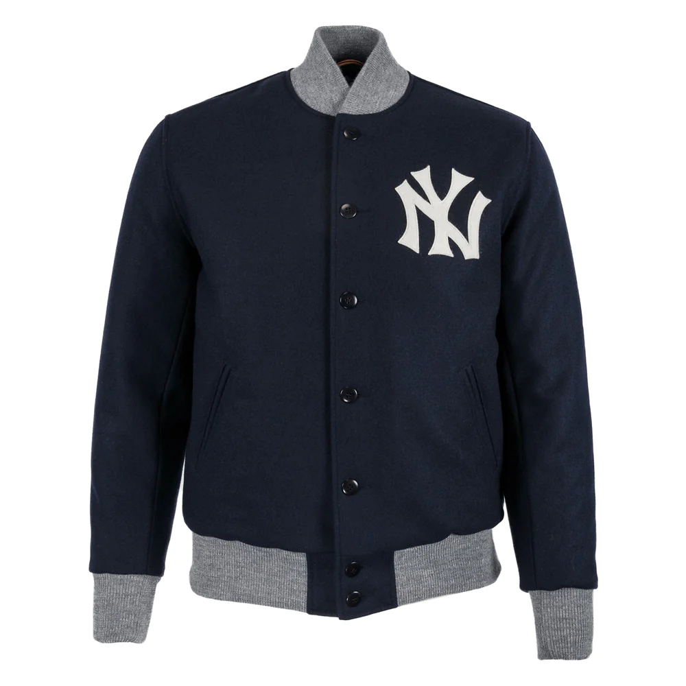 New-York-Yankees-1936-Authentic-Wool-Varsity-Jacket-leather moto 1