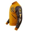 New-York-Yankees-Classic-Logo-Tan-Brown-Varsity-Jacket-leather moto 3