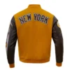 New-York-Yankees-Classic-Logo-Tan-Brown-Varsity-Jacket-leather moto 5