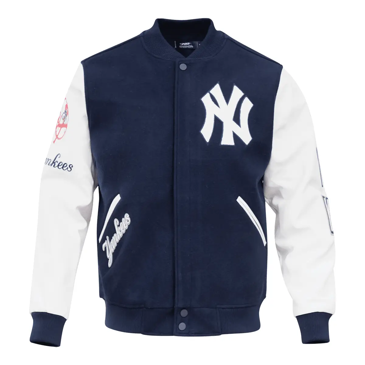 New-York-Yankees-Classic-Wool-Navy-White-Varsity-Jacket-leather moto 1