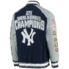 New-York-Yankees-G-III-Sports-Challenger-Full-Snap-Navy-Gray-Varsity-Jacket-leather moto 2