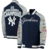 New-York-Yankees-G-III-Sports-Challenger-Full-Snap-Navy-Gray-Varsity-Jacket-leather moto 4