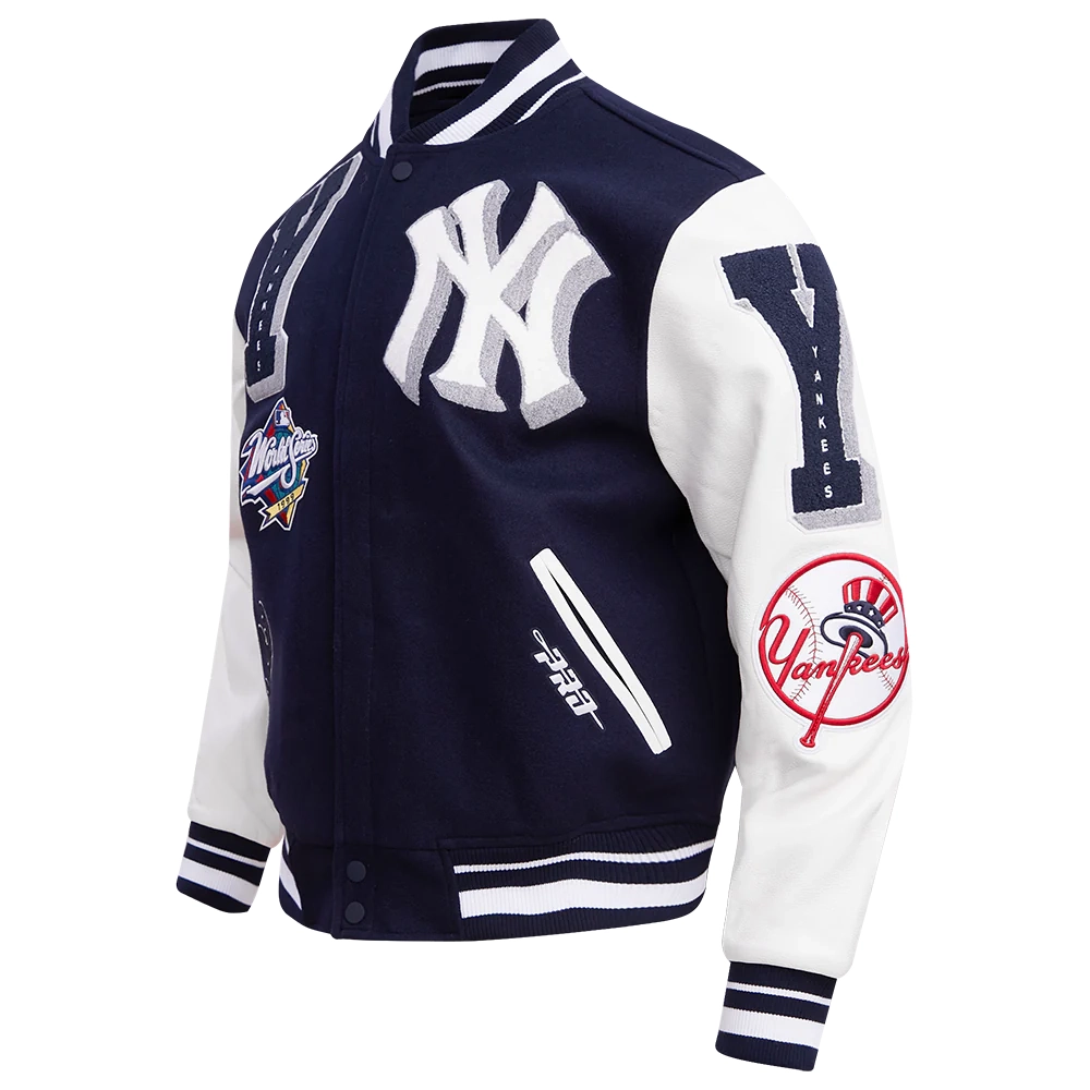 New-York-Yankees-Mashup-Wool-Leather-Varsity-Jacket-leather moto 1