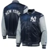 New-York-Yankees-Starter-Enforce-Full-Snap-Satin-Navy-Gray-Varsity-Jacket-4