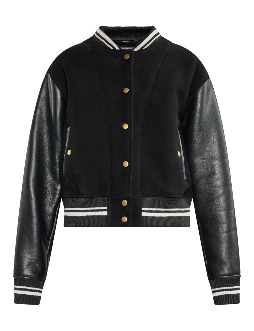 Noir Elegance Women's Black Leather Jacket (1)
