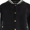 Noir Elegance Women's Black Leather Jacket (2)