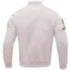 Oakland-Athletics-Pro-Standard-Word-Mark-Full-Snap-Satin-Varsity-Jacket-LEATHER MOTO 2
