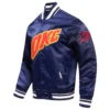 Oklahoma City Thunder Pro Standard 202324 City Edition Full-Snap Navy Satin Varsity Jacket From LeatherMoto (1)